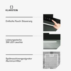 [Gebraucht] SmartEdge 90 Dunstabzugshaube -Klarstein 10046680 de 0006 usp
