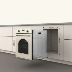 Victoria 45 Cm 49l Einbaubackofen -Klarstein 10046685 de 0007 usp