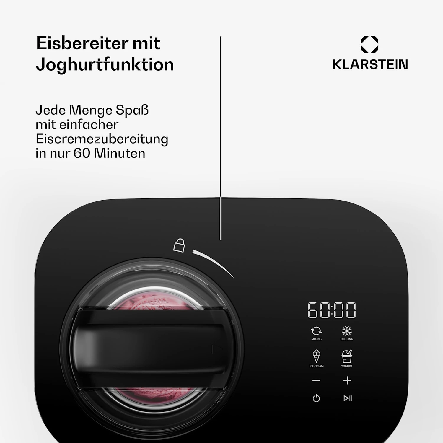 FrostFusion Eiscremebereiter – 2-in-1 Eiscreme- Und Joghurtbereiter 2 FrostFusion Eiscremebereiter – 2-in-1 Eiscreme- Und Joghurtbereiter – Bild 2