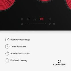 [Wiederverpackt] CeramEase Slim VTC Kochfeld -Klarstein 10046733 de 0005 usp