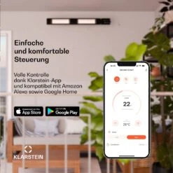 Phantom Infrarotheizung Für Die Wand | 2000 W | 15 M² | 84 X 10 Cm 10 Phantom Infrarotheizung Für Die Wand | 2000 W | 15 M² | 84 X 10 Cm -Klarstein 10047606 de 0004 usp