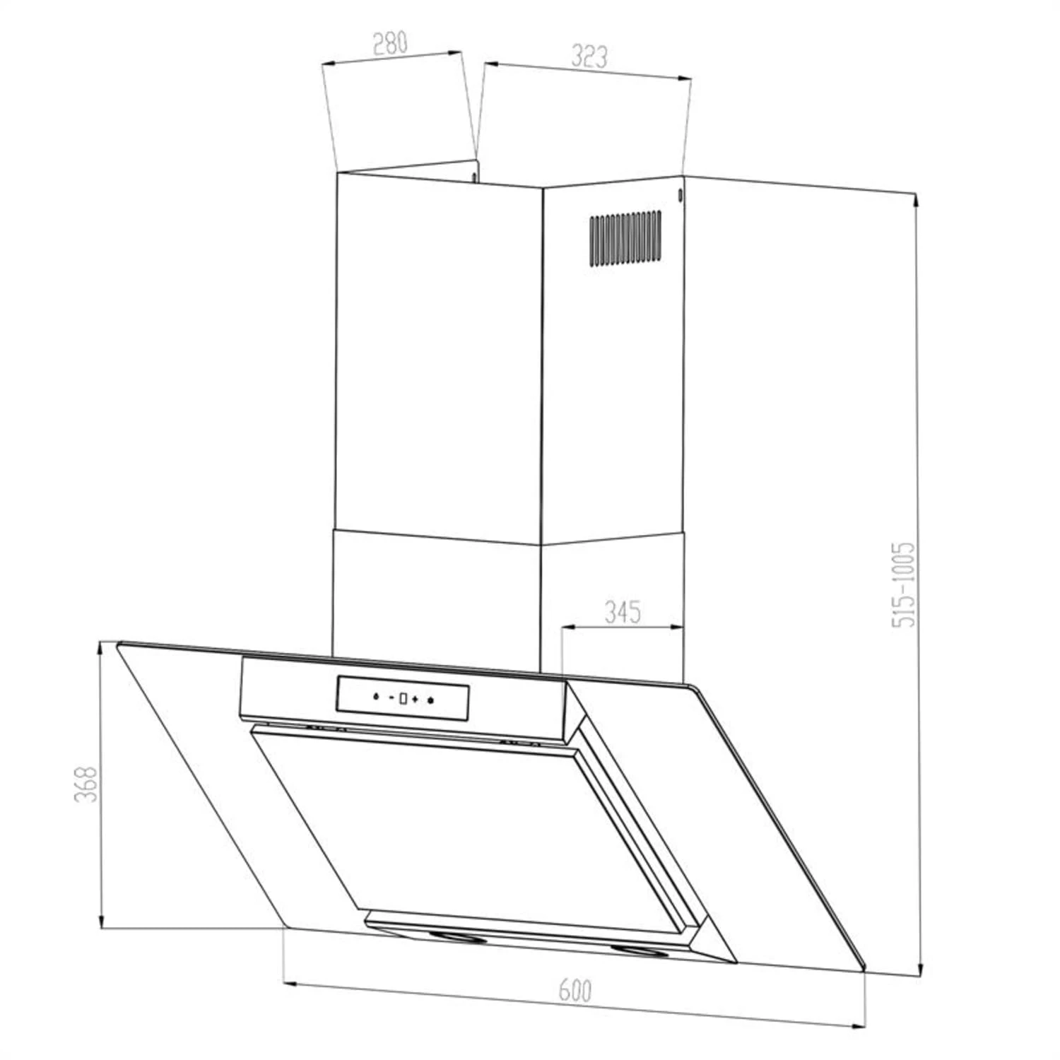 Balzac Dunstabzugshaube Umluftset 8 Balzac Dunstabzugshaube Umluftset – Bild 8