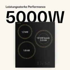 Victoria Glaskeramik-Kochfeld + Schmaler Backofen | 45 Cm 18 Victoria Glaskeramik-Kochfeld + Schmaler Backofen | 45 Cm -Klarstein 60003304 de 0007 usp