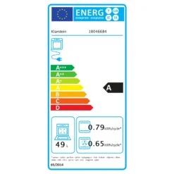 Victoria Glaskeramik-Kochfeld + Schmaler Backofen | 45 Cm 23 Victoria Glaskeramik-Kochfeld + Schmaler Backofen | 45 Cm -Klarstein 60003304 energy label