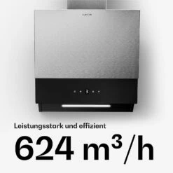 Verosteel Glaskeramik-Kochfeld + Verosteel Kopffreihaube | 45 Cm -Klarstein 60003306 de 0003 usp