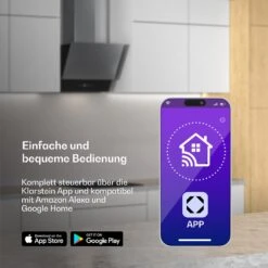 Verosteel Glaskeramik-Kochfeld + Verosteel Kopffreihaube | 45 Cm -Klarstein 60003306 de 0007 usp